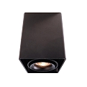 Ceiling luminaire MONA I, 50W, GU10, 220-240V, IP20, black