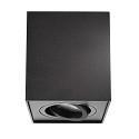 Kapego ceiling luminaire Dato, 220-240V AC / 50-60Hz, GU10, 50W, aluminum, black