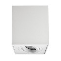  Kapego ceiling luminaire Dato, 220-240V AC / 50-60Hz, GU10, 50W, aluminum, white