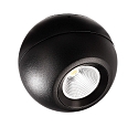LED ceiling luminaire BELLATRIX, 220-240V AC / 50-60Hz, 10.8W 3000K 870lm 1450cd 40�, cRi >90, swivelling, black