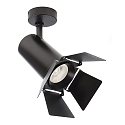 Deko-Light ceiling luminaire LUCEA TILT DTW Dim-To-Warm IP20, deep black dimmable