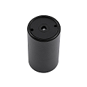Deko-Light downlight CAN BATH cylindrical, rigid GU10 IP44, black