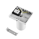 ceiling luminaire CAN TILT SQUARE 11CM 1 flame, square, cardanic swivelling GU10 IP20, white