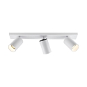 Deko-Light ceiling luminaire CAN TILT SQUARE 48CM 3 flames, square, cardanic swivelling GU10 IP20, white