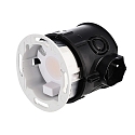 wall recessed luminaire ALWAID 2 rigid, without shade, without frame IP20, white dimmable