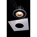 Deko-Light Recessed LED ceiling luminaire COB 68 MOOD BS-476 fire protection, 8W, 220-240V, 40�, 200cm-2800K, IP65, black