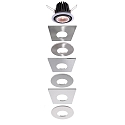 Deko-Light Recessed LED ceiling luminaire COB 68 MOOD BS-476 fire protection, 8W, 220-240V, 40�, 200cm-2800K, IP65, black