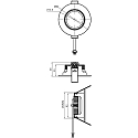 Deko-Light Recessed LED ceiling luminaire COB-68-24V-ROUND, voltage constant, 4.5W, 4000K, 45�, brushed silver