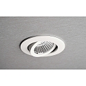 Deko-Light recessed spotlight DIONE IP20 DTW 930-918 swivelling, Dim-To-Warm, wired through IP20, white dimmable
