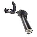 Deko-Light ceiling recessed luminaire SLIM cylindrical, adjustable, UGR < 19 IP20, deep black dimmable