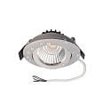 recessed spotlight DIONE IP44 RGB+3000K swivelling, RGBW, excl. LED driver IP44, light grey dimmable