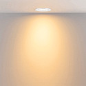 recessed spotlight SURTUR TILT 83 CCT swivelling, CCT Switch IP20/IP44