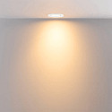 Deko-Light recessed spotlight SURTUR TILT 68 DTW swivelling, Dim-To-Warm IP20/IP44, white dimmable