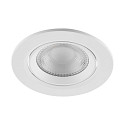 Deko-Light recessed spotlight SURTUR TILT 83 DTW swivelling, Dim-To-Warm IP20/IP44, white dimmable
