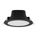 downlight ACRUX PRO 120 rigid, CCT Switch, UGR < 19, multipower IP20/ IP54, glossy, black dimmable