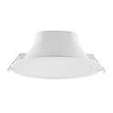 downlight ACRUX PRO 190 rigid, CCT Switch, UGR < 19, multipower IP20/ IP54, glossy, white dimmable