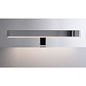 Deko-Light Bundle of 2 - LED furniture luminaire MIRROR LINE II, IP44, 12V DC, 12W 3000K 550lm 120�, chrome