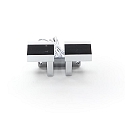 Deko-Light LED furniture luminaire AYLEEN II, 2 flames, IP20, 220-240V AC / 50-60Hz, 5.5W 3000K 300lm 180�, crome