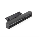 Deko-Light 3-phase spot ALNITAK rotatable, voltage constant, tiltable, with lens optics IP20, clear, black, transparent 