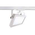 3-phase spot FLOOD SMD IP20, satined, traffic white