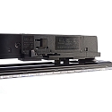 Deko-Light 3-phase luminaire LINEAR PRO TILT swivelling, UGR < 19, switchable, multipower IP20, black 
