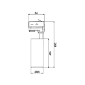Deko-Light 3-phase spot LUCEA TILT DTW swivelling, Dim-To-Warm IP20, deep black dimmable