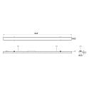 Deko-Light light strip system SANOTRUNK UNIVERSAL on/off IP40, white 