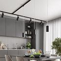 Deko-Light 3-phase spot LUCEA 30 CCT TILT DALI controllable IP20, black dimmable