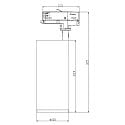 Deko-Light 3-phase spot LUCEA 40 TILT DALI controllable IP20, white dimmable