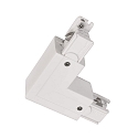 Accessories for 3-phase track system D LINE - 90�-coupler left-right with change mechanism, 220-240V AC, white