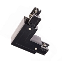 Accessories for 3-phase track system D LINE - 90�-coupler left-right with change mechanism, 220-240V AC, black