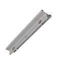 Accessories for 3-phase track system D LINE - suspension connection angle, grey