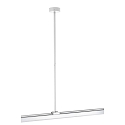Deko-Light Ceiling suspension for 3-phase luminaire D LINE, rigid, 635 mm, white