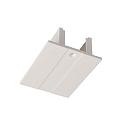 Accessory for 3-phase track system D LINE cover plate, feeder left/right
