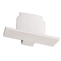 Deko-Light 3-phase end cap D LINE, white