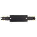 3-phase straight connector D LINE/DALI DALI controllable, with feed-in option, black