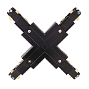 3-phase X-connector D LINE/DALI DALI controllable, left-left-right, black