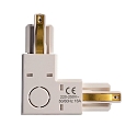 Deko-Light 1-phase L-connector D ONE left, white