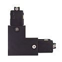 Deko-Light 1-phase L-connector D ONE left, black