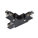 1-phase T-connector D ONE left-left-right, black