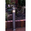 Deko-Light Floor lamp Estada outdoor luminaire, 220-240V AC / 50-60Hz, E27, 11W, IP44, stainless steel, clear glass