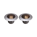  KapegoLED in-ground luminaire sOFT fLEX 18, 220-240V, 18W, silver
