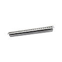 KapegoLED in-ground luminaire LINE VI, 220-240V, 32W, silver clear / transparent, warm white