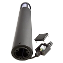 Deko-Light bollard lamp FACADO II 650MM OPAL round E27 IP65, dark grey, mat dimmable