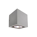KapegoLED wall luminaire CUBODO II Double, 220-240V, 14W, clear / transparent, silver grey