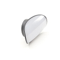 Deko-Light Outdoor LED Design wall luminaire AVIOR, IP54, 12.7W 3000K 925lm 125�, die-cast aluminum, dark grey