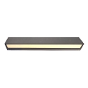 Deko-Light Wall luminaire LINEAR I SINGLE, 220-240V AC/50-60Hz, 8,50 W, dark grey