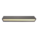 Deko-Light Wall luminaire LINEAR II DOUBLE, 220-240V AC/50-60Hz, 14W, basalt grey