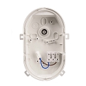 Deko-Light damp-proof luminaire SOTANO IP54 oval, CCT Switch, impact resistant, switchable, multipower IP54, white 
