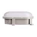 damp-proof luminaire SOTANO IP54 oval, CCT Switch, impact resistant, switchable, multipower IP54, grey 